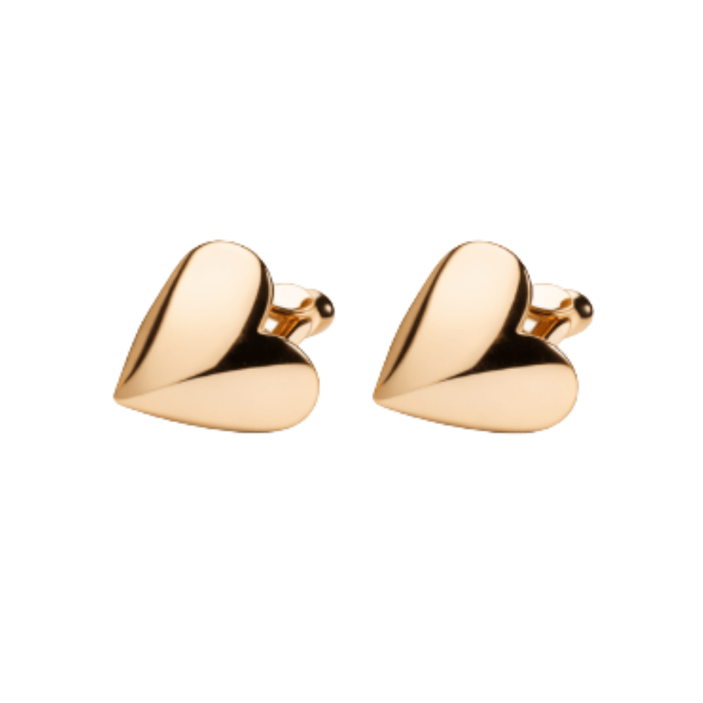 ARETES CORAZON DORADO III