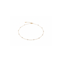 COLLAR CON PERLAS DORADO