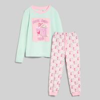 Set Pijama Para Niña Polo Manga Larga + Pantalón Circus
