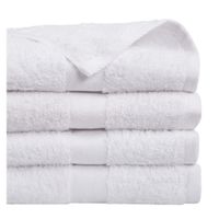 Toalla de baño 140 x 70 cm Blanco de 560 Gr