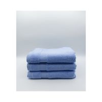Pack de 3 toallas 40 x 60 cm Celeste de 450 gr