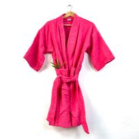 Salida de baño ¨L¨ Color Fresa de 380 GR - 100 % algodón nacional