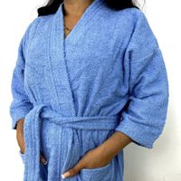 Salida de baño ¨L¨ Color Celeste de 380 GR - 100 % algodón nacional
