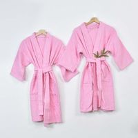Salida de baño ¨L¨ Color Rosado BB de 380 GR - 100 % algodón nacional