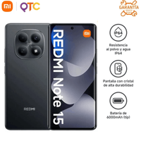 Celular Xiaomi Redmi Note 15 8GB 256GB Negro