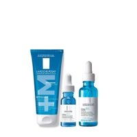 La Roche Posay Rutina Pieles Mixtas - Limpieza + Serum hidratante Rellenador Rostro y Ojos
