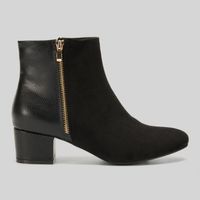 Botines Mujer Madison Mix Negro