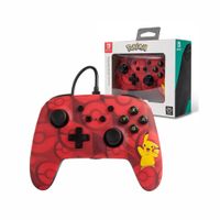 Mando Nintendo Switch Red Black Pikachu