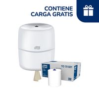 Dispensador Toalla de Mano Precortada Tork + Carga Gratis