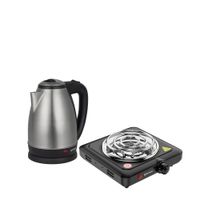Combo cocina electrica + hervidor 1.8 l imaco
