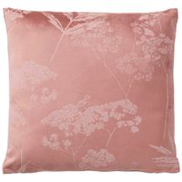 Cojín DECO HOME Ave De Ensueño Velvet Rosa