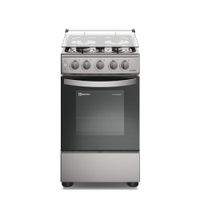 Cocina Electrolux 4 hornillas 50 cm Silver FE4XSR