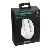 Mouse Logitech MX Anywhere 3S, inalámbrico, Bluetooth, 8K DPI, silencioso Blanco