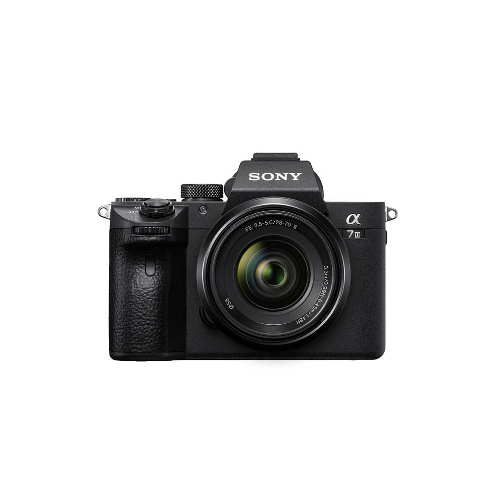 Cámara profesional Alpha a7 III Full Frame Mirrorless con lente 28-70mm de segunda generación | ILCE-7M3M