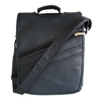 Morral de Negocios Azul Casual Hombre Portalaptop 13pulg (34×27×7) Cuero Liso