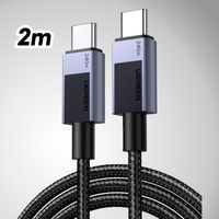Cable de carga rápida y transferencia de datos Ugreen USB-C a USB-C L513 240w - 2Metros