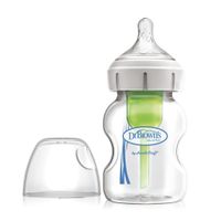 Biberón Vidrio Options+ Boca Ancha, 5oz/ 150ml