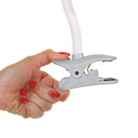 Ventilador con clip EZY-Fit gris