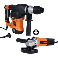 Combo Werken: Rotomartillo SDS Plus 1300w 5kg + Amoladora 4.5"" 850W