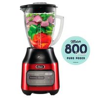 LICUADORA OSTER 3 V TECNOLOGIA REVERSIBLE BLSTPEG CRT ROJO