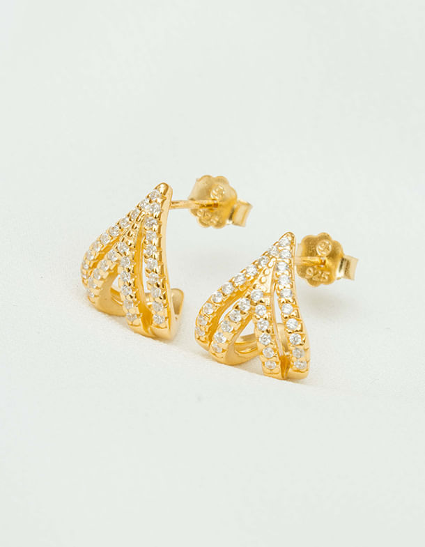 ARETES CANOA TRIANGULAR GOLD