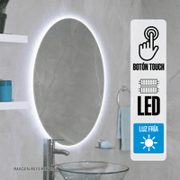 Espejo led Orange Zara 80x60cm