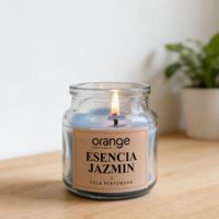 Vela Perfumada Jomy 65G con tapa Jazmín Orange