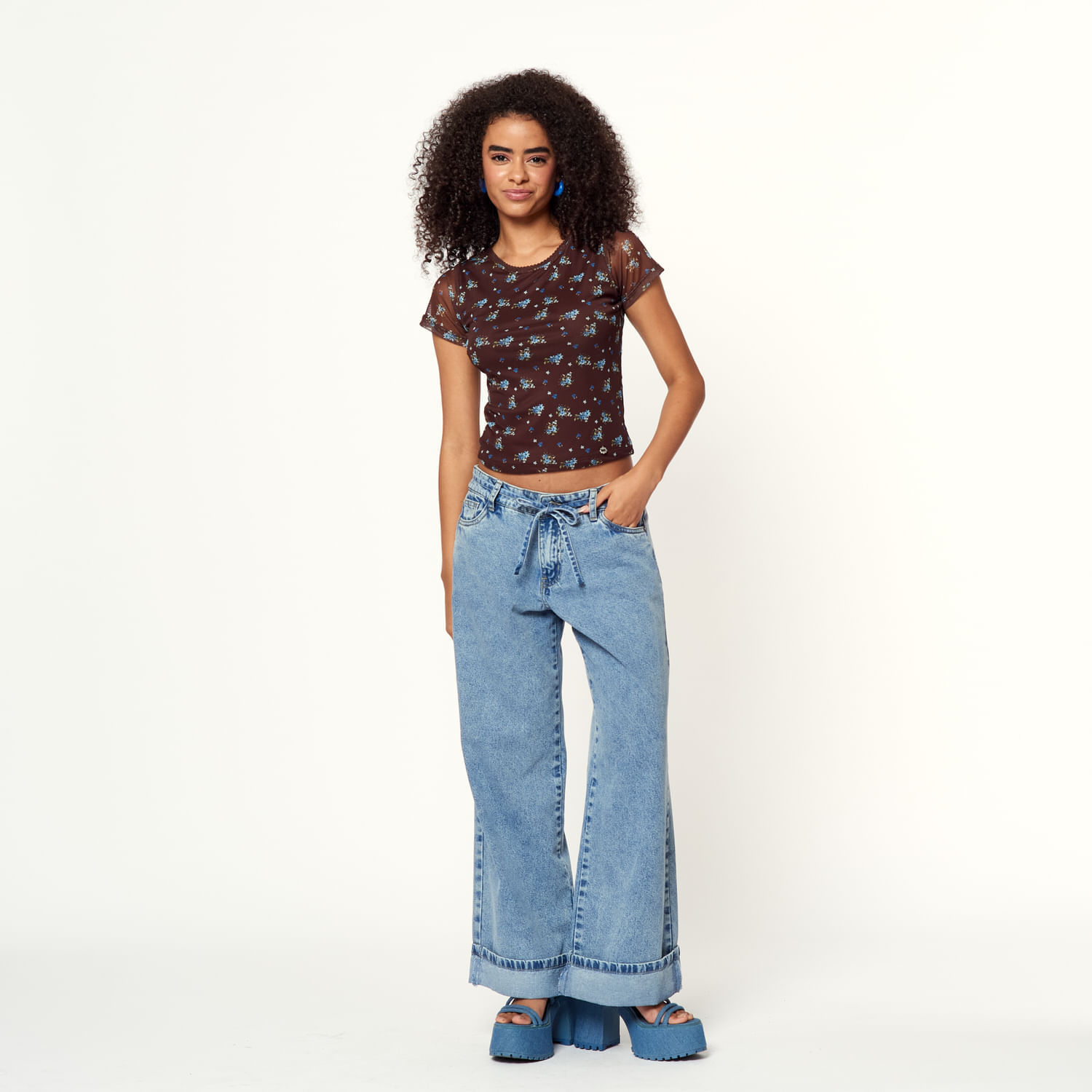 Jean Mujer Rare Milk Wide Leg