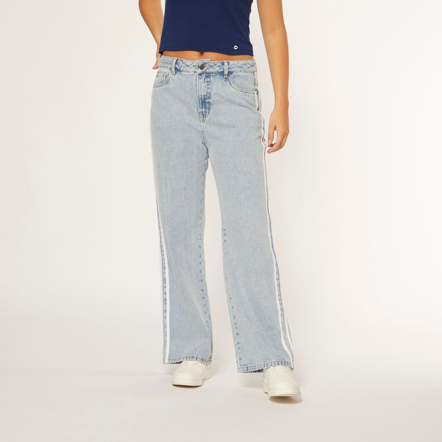 Jean Mujer Longordia Milk Straight