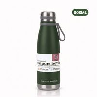 Termo Tomatodo de Acero Inoxidable con Filtro Para Té de 800 Ml Color Verde