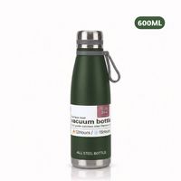 Termo Tomatodo De 600 ML Acero Inoxidable Color Verde