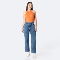 Jean Mujer Pionier Straight Laniis