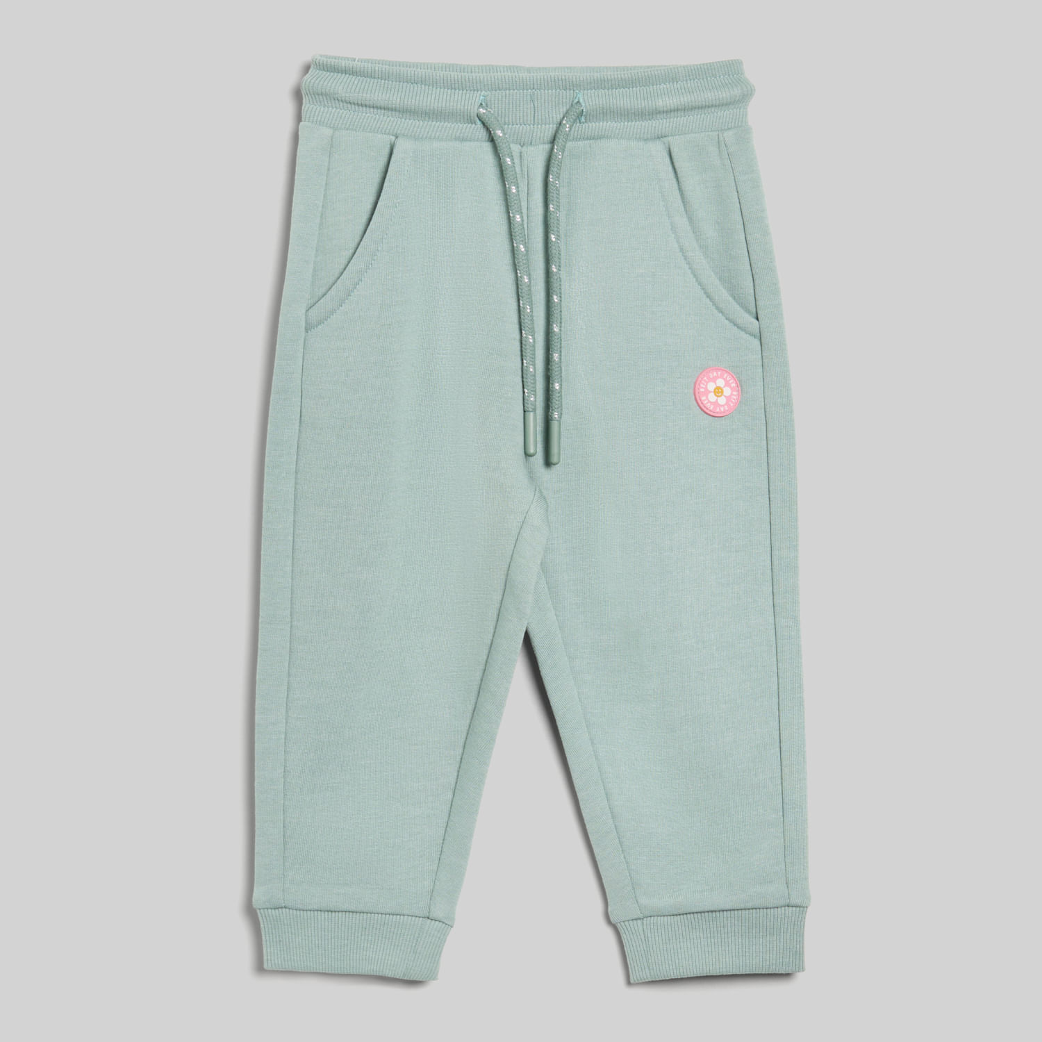 Pantalón De Buzo Para Bebe Niña Puño Sólido Baby Circus