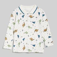 Polo Para Bebe Niño Box Miniprint Baby Circus