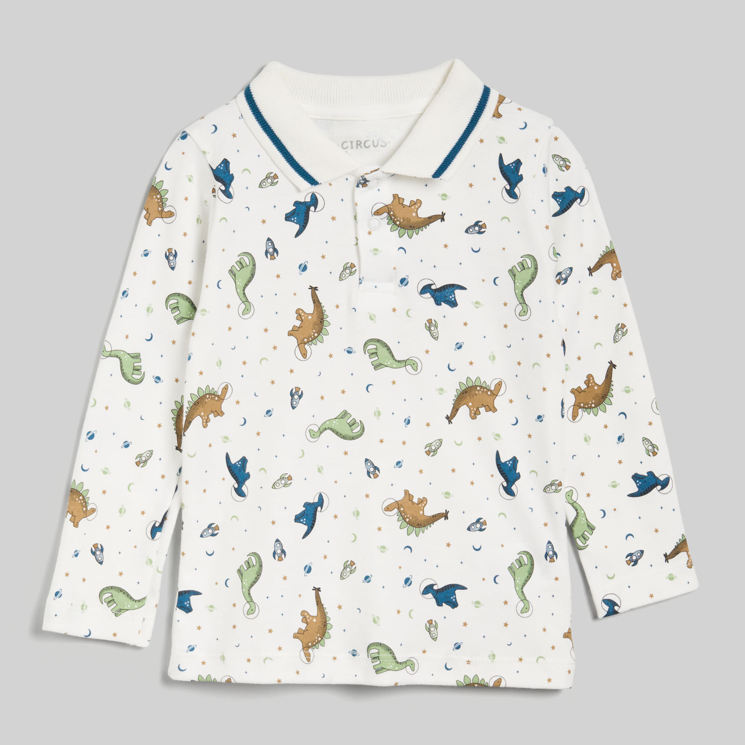 Polo Para Bebe Niño Box Miniprint Baby Circus