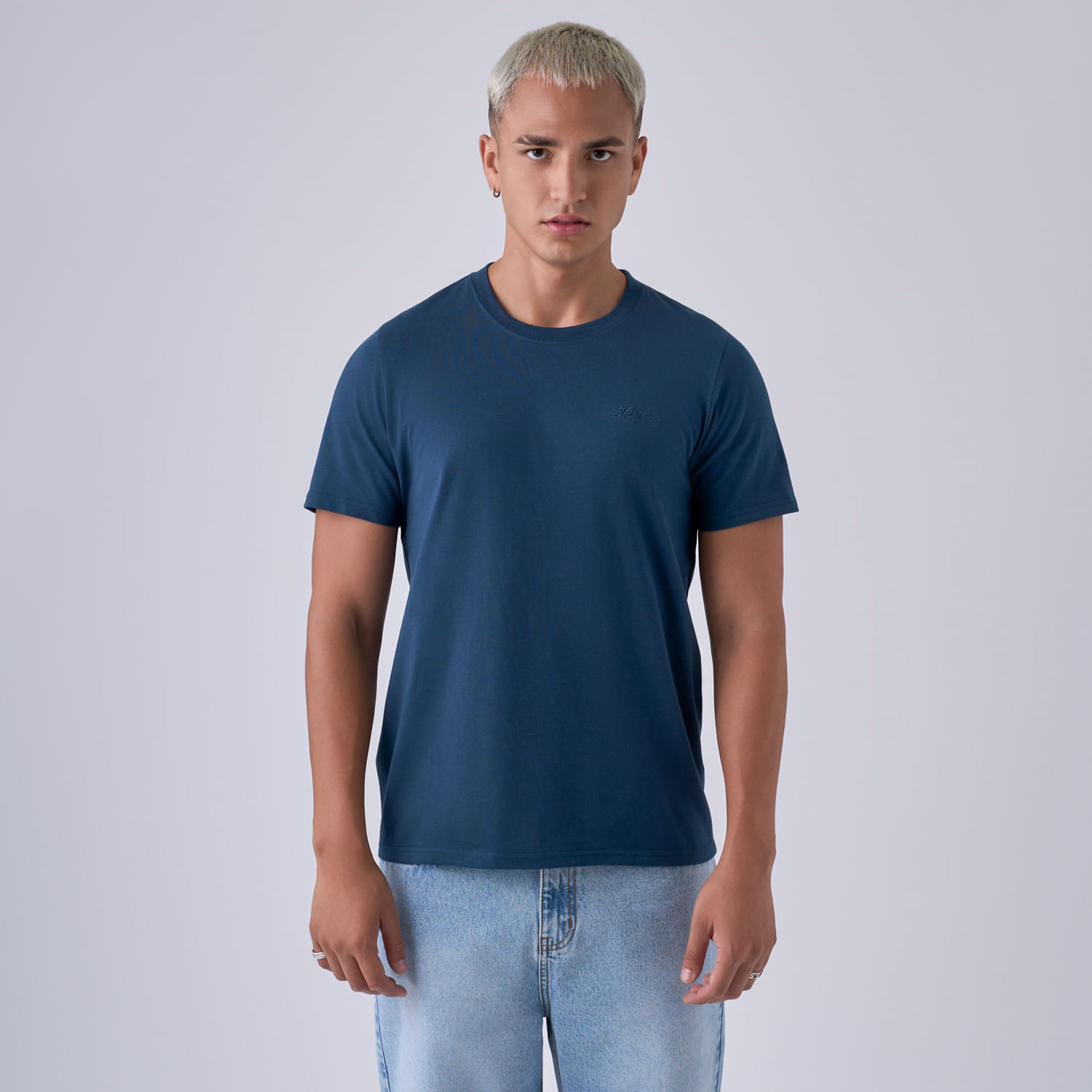 Polo Manga Corta Hombre Melange Hypnotic