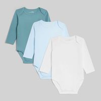 Pack X3 Body Interno Para Recién Nacido Baby Circus Solid