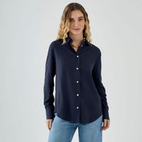 Blusa Mujer Solida Malabar Manga Larga