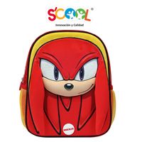 Scool - Mochila S-803891 Kids Magic con Capucha Knuckles