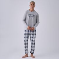 Set Pijama Hombre Ml Checks Hypnotic