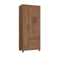 Ropero Aruba 4 Puertas 1 Cajón MDP Freijo