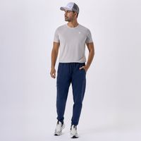 Pantalon De Buzo Podium Hombre Zip Goma
