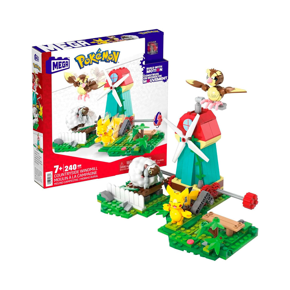Pokemon Pikachu Pidgey Mega 240 Piezas
