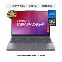 Laptop Lenovo IdeaPad Slim 3i 15.3"" Intel Core i7 16GB 512GB Windows 11