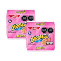 Pack Galletas VICTORIA Glacitas fresa Paquete 6un x 2un