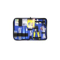 Kit Rastrea cable + Crimpeador + Testeador + Pelacable + Detector corriente + 15 RJ45 NF-1501