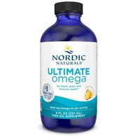 Nordic Naturals Ultimate Omega Líquido 237ml Omega 3 Alta Potencia EPA DHA Sabor Limón