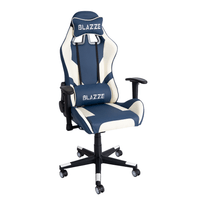Silla Gamer Ergonómica Blazze Exodo - Azul 180°