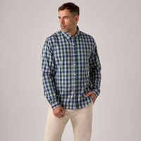 Camisa Manga Larga Hombre Cuadros Madison