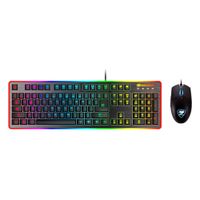 Combo Gamer Cougar Deathfire EX: Teclado Híbrido + Mouse Óptico RGB